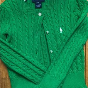Toddler girls Ralph Lauren sweater